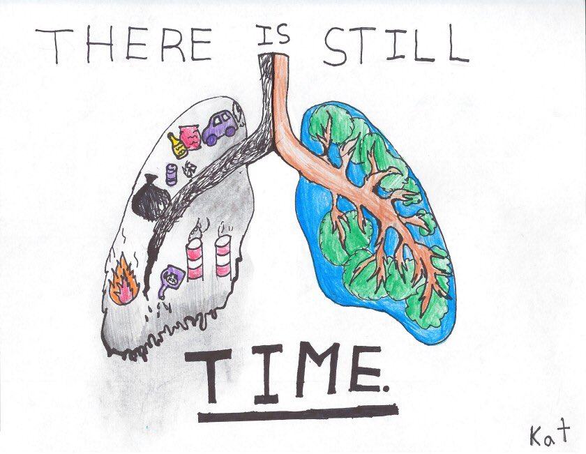schade4kids's tweet image. Two Solana Santa Fe students’ artwork was selected out of nearly 500 entries for the SD County Air Pollution Control District’s 2020 calendar.  Awesome!#ClimateAction #sbsdssf @SolanaBeachSD