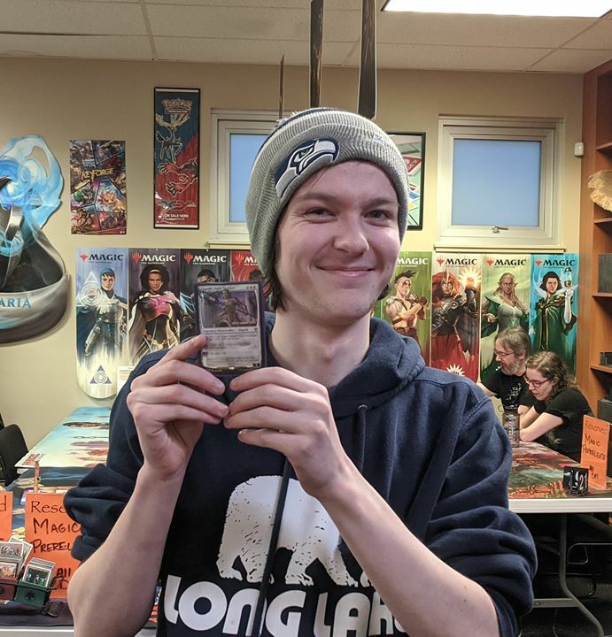 MeeplesGames's tweet photo. Nash also went 4-0! Way to go! #magicthegathering #prereleaseweekend https://t.co/C0dhop3KgF