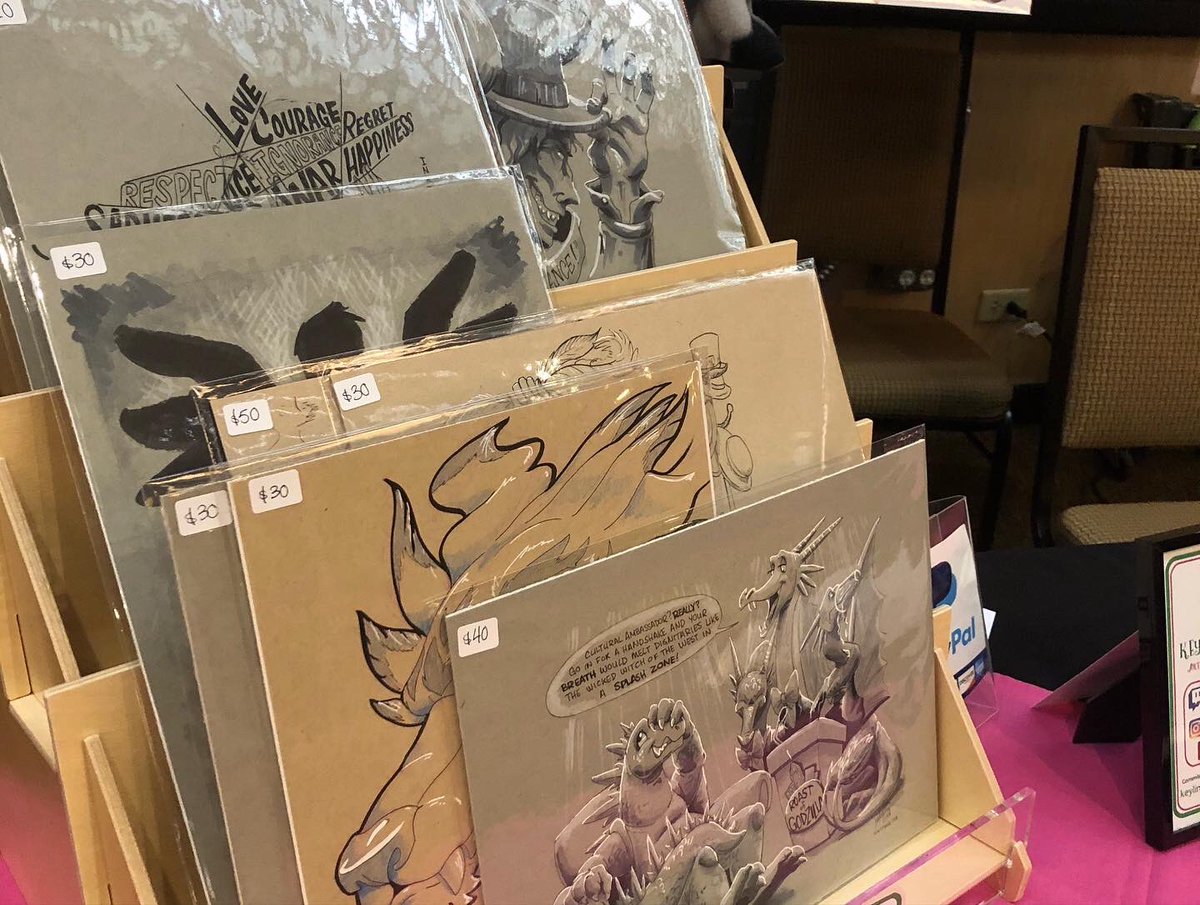 keylimekeely's tweet photo. All’s good at #Hexacon2020 this weekend in Denver! Come by for original art and character commissions! Also carrying stickers and prints in support of #wwfaustralia !
-
-
-
#art #artprints #charactercreation #dndcharacter #tabletopgames https://t.co/835Gr3jMlR