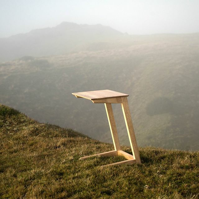 Our laptop table in solid oak, shown here as the mist briefly cleared over the glorious Shropshire hills. #furniture #interior #furnituredesign #decoration #instadesign #modern #instadecor #contemporary #instahome #lowrylondon #wood #sustainabledesign #f… ift.tt/3637TuJ