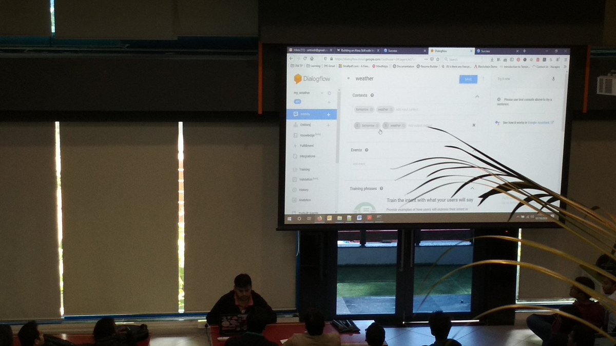 iamcrazyabhi's tweet photo. Some cool actions with your voice.
@AntrixshG @mahaveermuttha  @swapniljathar @icertis
#gdgpune #icertis #wtmpune #gcdcpune https://t.co/DiGw0JR503