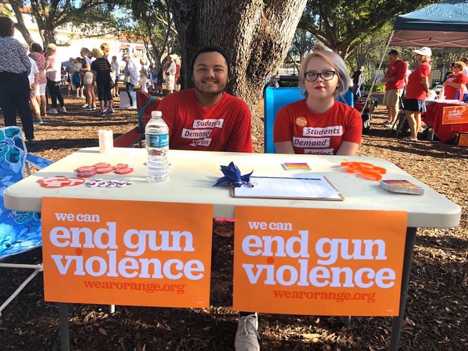 SDA_Naples's tweet photo. Today Students Demand Action Naples tabled at the Naples Women’s March! We got some new members and handed out a bunch of pins and stickers. Our group lead Michaela O’Brien was one of this years speakers as well. We can’t wait to see what the rest of this year has in store! https://t.co/fPq13u0z8m