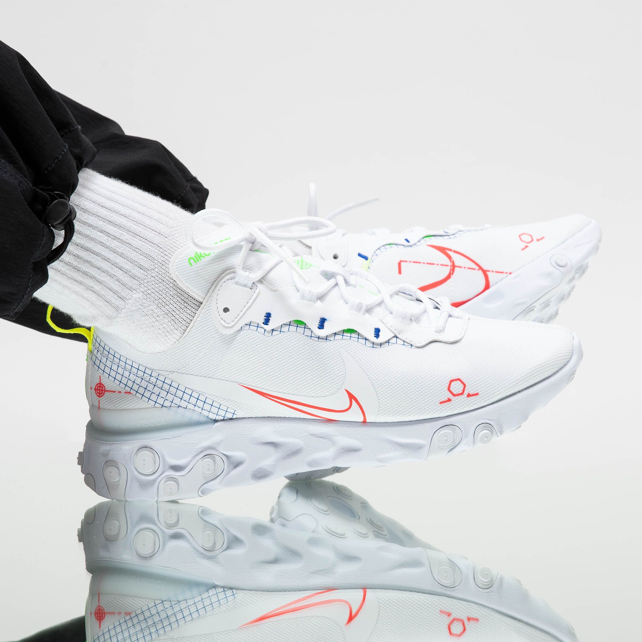 nike react element 55 racer blue