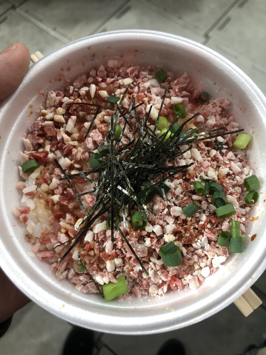 シナチク店長 ふるさと祭り東京 のどぐろ丼 やべえ 牛トロ丼 やべえ