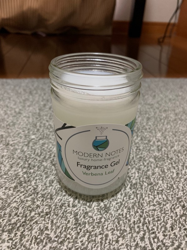 kekkun1123's tweet image. 島忠で見つけたヴァーベナのフレグランスジェルが100点満点。#MODERNNOTES
