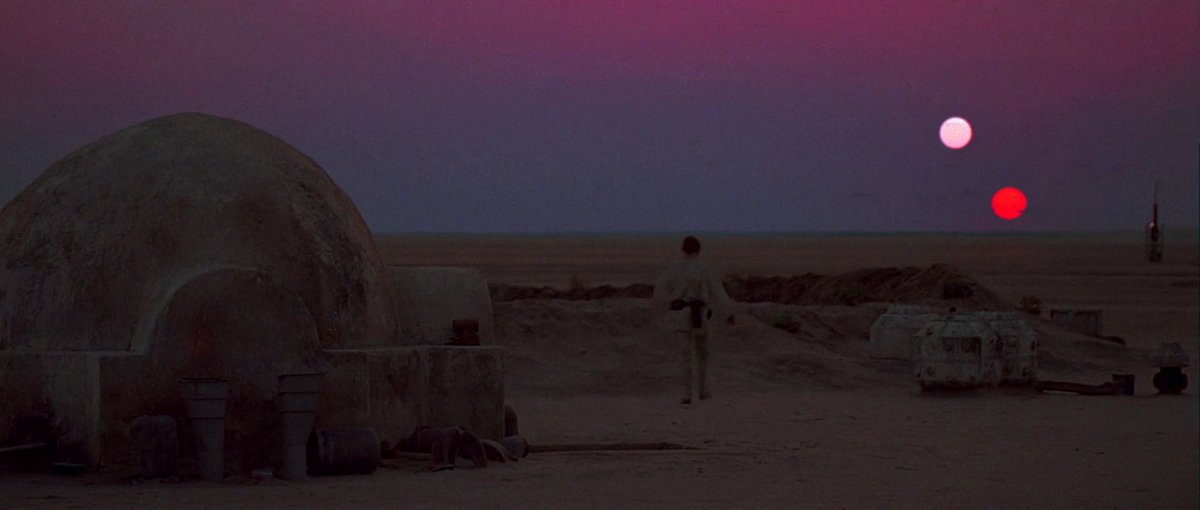 [re-watch]star wars: episode iv — a new hope (1977)★★★★½directed by george lucascinematography by gilbert taylor