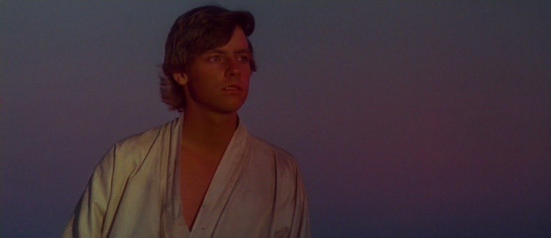 [re-watch]star wars: episode iv — a new hope (1977)★★★★½directed by george lucascinematography by gilbert taylor