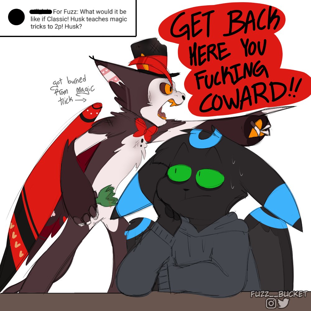 fuzz____bucket's tweet photo. I have more reply stuff 💚 sorry it's just one question this time, hope it gets a laugh outta some people tho!
#husk #husk2p #2phusk
(There might be a murder) https://t.co/fphYYYzjTg