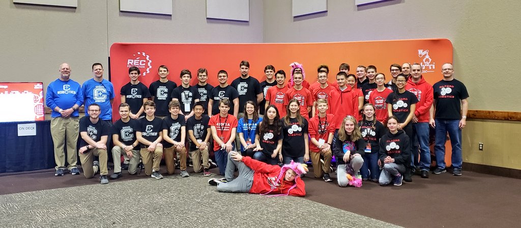 Very special weekend with our CCH and Milford friends.  Stronger bonds, loads of learning and laughter had by all!  Great job teams! #VEX  #omgrobots #vexrobotics #towertakeover  #kalaclassic <a href="/MilfordEngineer/">Milford Engineering and Robotics Boosters</a> <a href="/MrRobertLind/">Robert Lind</a> <a href="/CovCathSTEM/">CovCathStem</a> <a href="/CovCathSTEM/">CovCathStem</a>