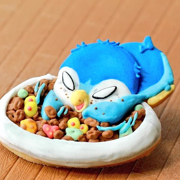 【1月19日はポッチャマの日】ポッチャマクッキーが可愛すぎる