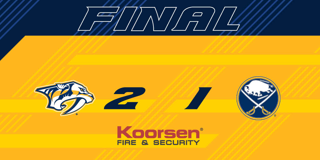 PredsNHL's tweet image. YESSSSSSS. 

#Preds | #BUFvsNSH