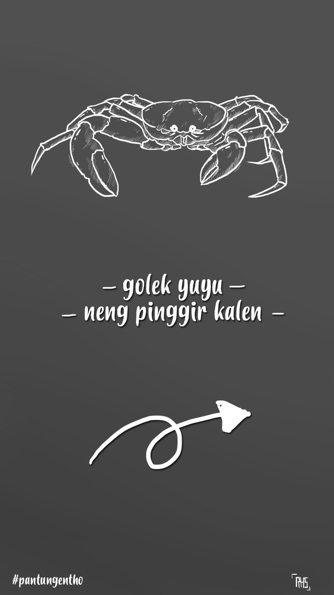 Golek yuyu neng pinggir kalen
#pantungentho
