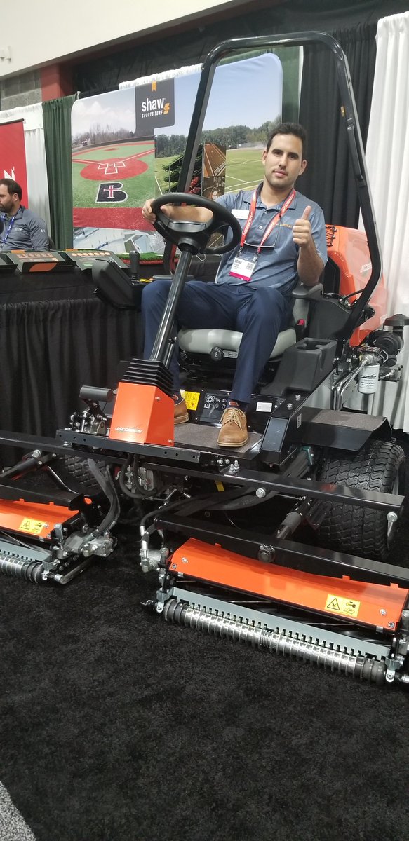 Great showing at the STMA with the sales staff from Tropicars. See you at the GIS!! #jacobsen #cushman #tropicars #stma