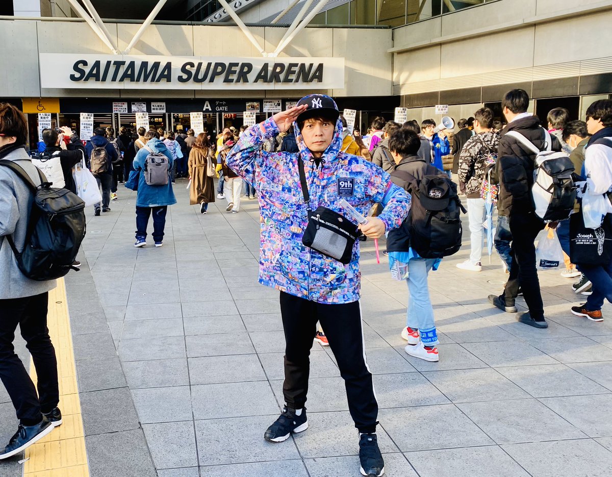 行ってきます！ #ラブライブフェス #鞠莉ちゃん腕章 #千歌ちゃん 