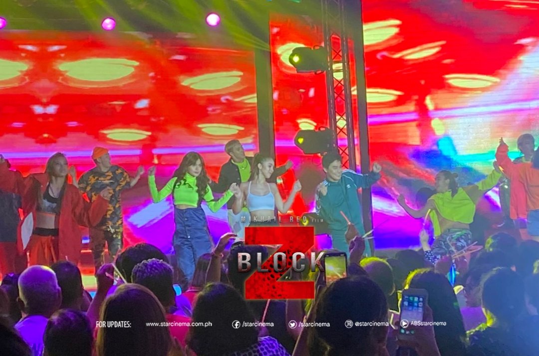 StarCinema's tweet photo. #BlockZ's Julia Barretto, Maris Racal, and Mccoy de Leon performed in today's #ASAPNatinTo stage! https://t.co/V1LsK0azWX