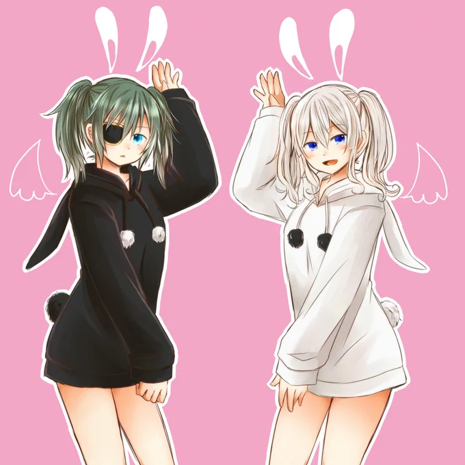 似ている鹿島さんと木曾ちゃんまとめ?? 