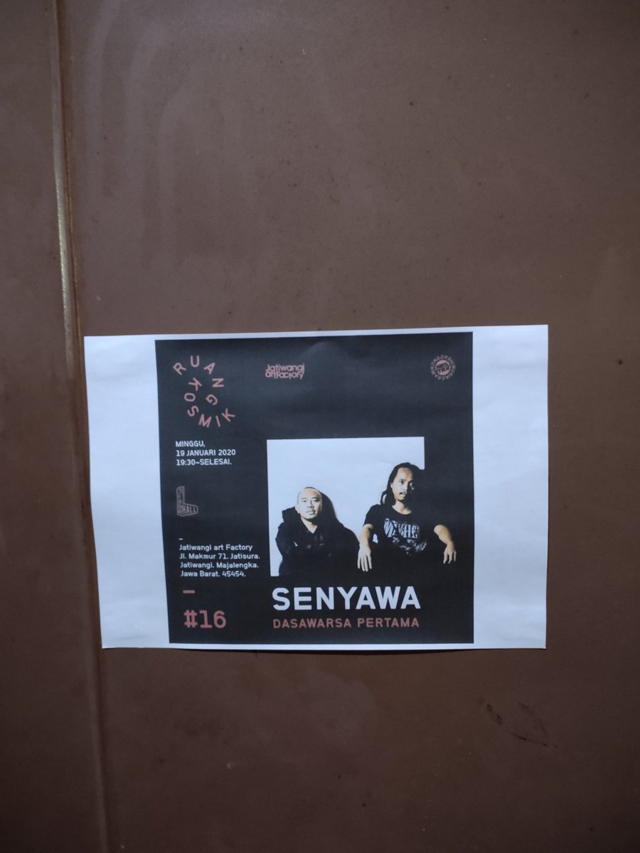 Jangan lupa genk di jatiwangi art factory