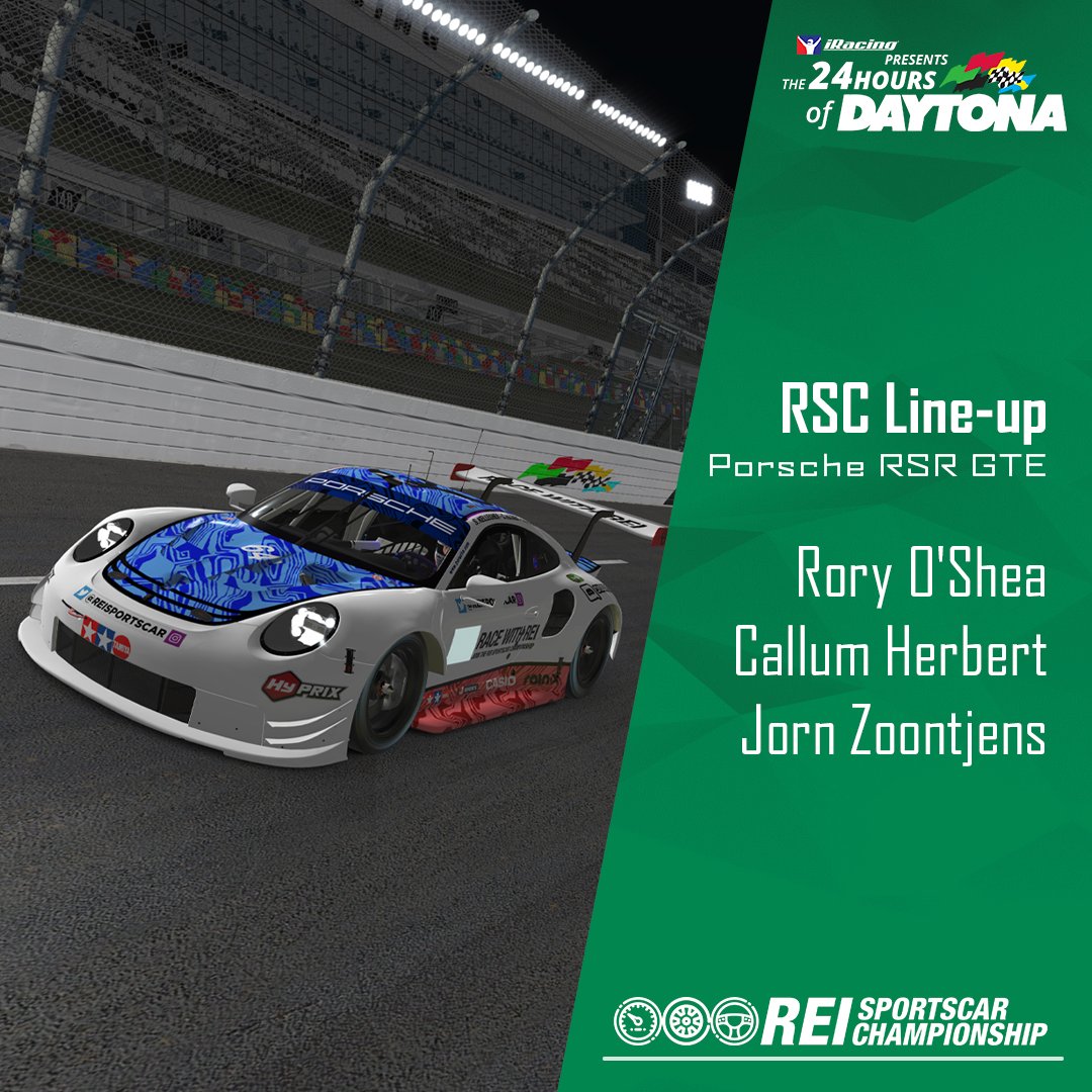 ReiSportscar's tweet photo. Update to our line-up for this race, as we had to replace one of our drivers before the start: https://t.co/wKhrG5ZS2P