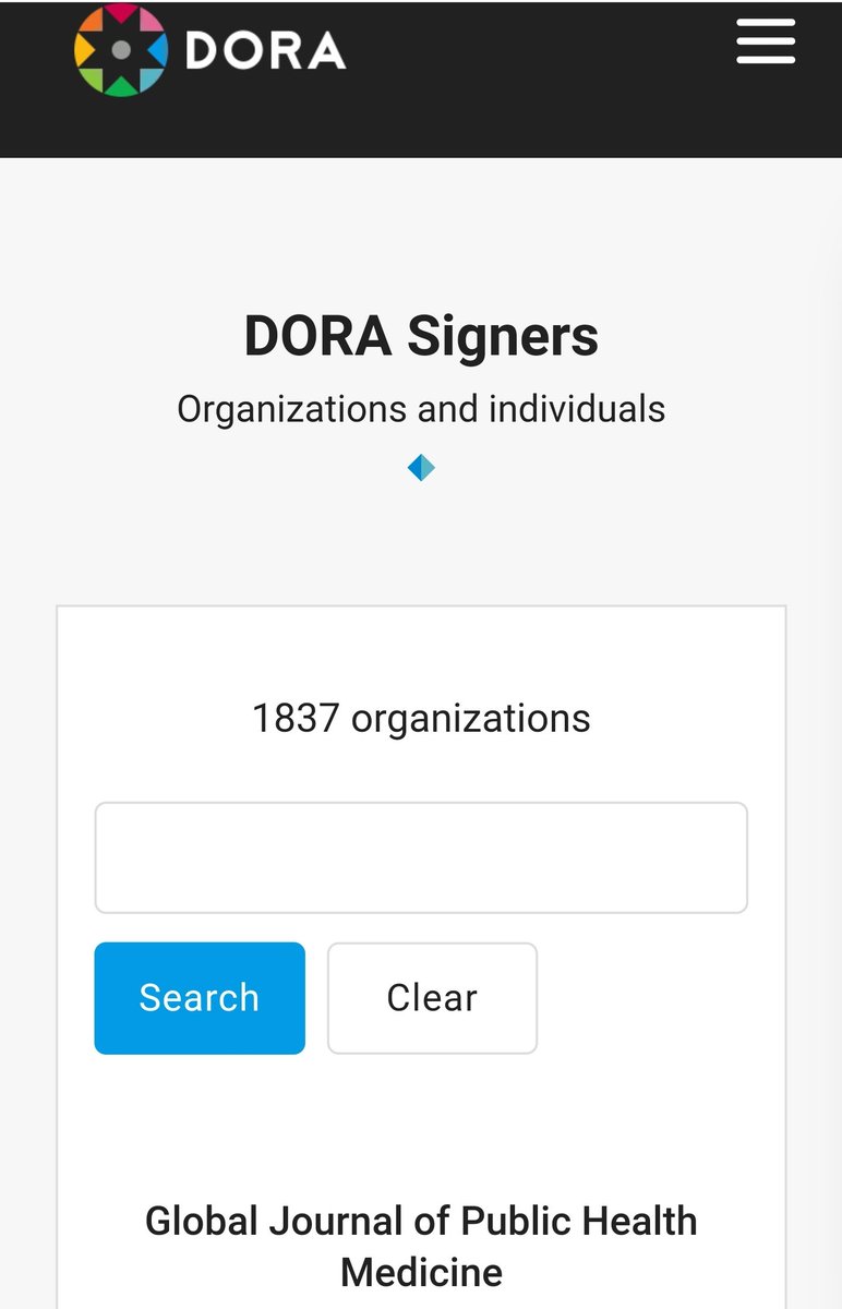 GJPHM's tweet photo. We are glad to Announce that our Journal @GJPHM had signed San Francisco Declaration on Research Assessment @DORAssessment
Research Quality is our first Priority..
#research #qulaity #assessment #impact https://t.co/8r5GhYTJEA