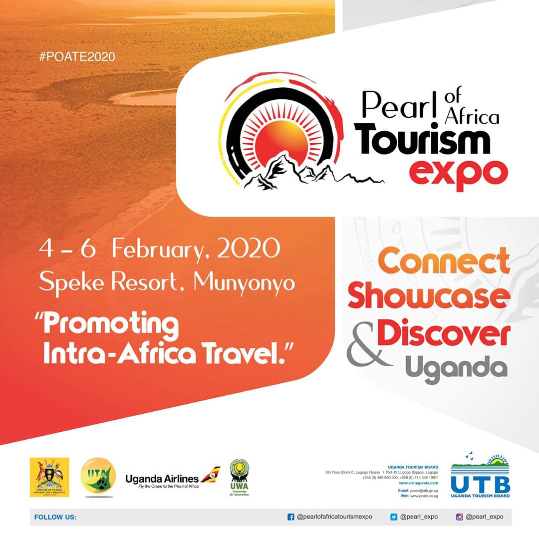 BrianNeema's tweet photo. Come connect, showcase discover Uganda 4-6 Feb!! Our theme for this year is "Promoting Intra-Africa Travel." #DiscoverUg #POATE2020 https://t.co/cVqTguHQUb