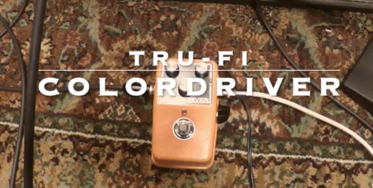 youtu.be/D9h-3Ga8HCk #fuzz #colordriver