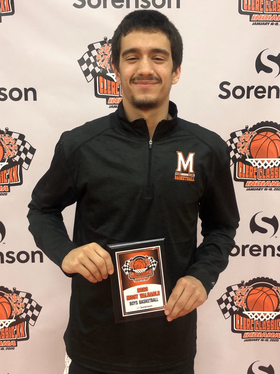 MSDeafAthletics's tweet photo. #clerc2020 Boys Basketball Most Valuable Player: Miguel Pavao https://t.co/wULFQ8Yep9
