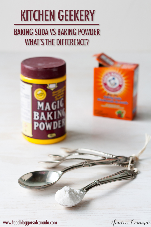 foodbloggersCA's tweet photo. KITCHEN BASICS: Baking soda vs baking powder - what's the difference and why is it important? https://t.co/XWG2n2Klbw https://t.co/z52Cov4gNk
