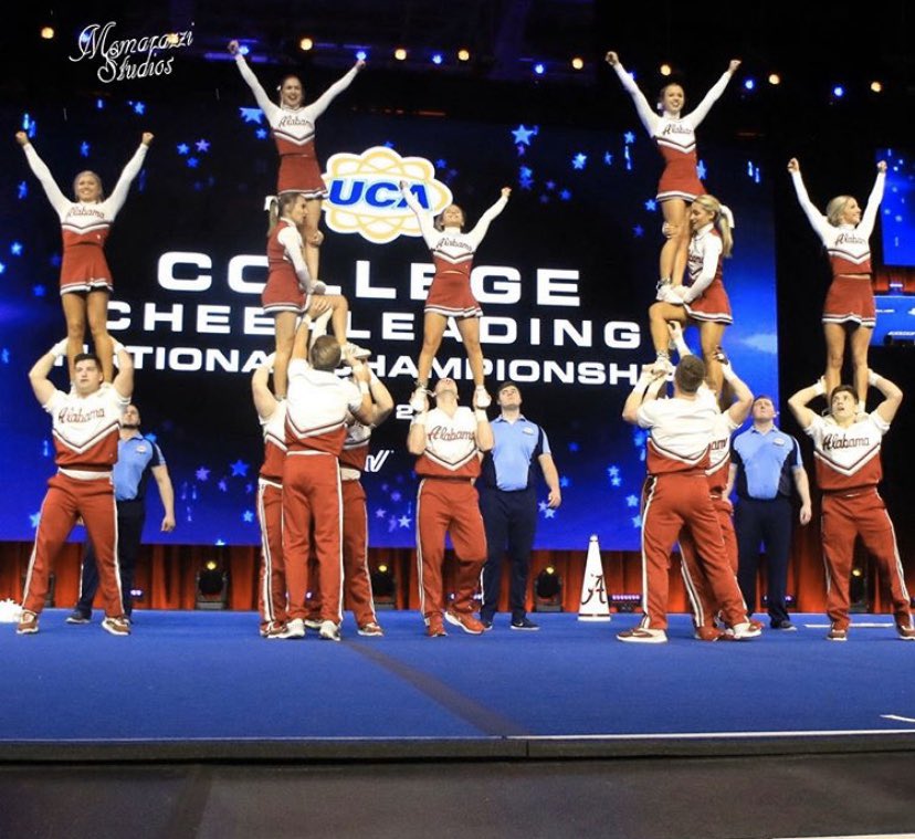 Alabama_Cheer's tweet photo. Ready to represent @UA_Athletics tomorrow in the Finals!  Both teams moving on to compete for a championship! https://t.co/DHPJBEyjPK