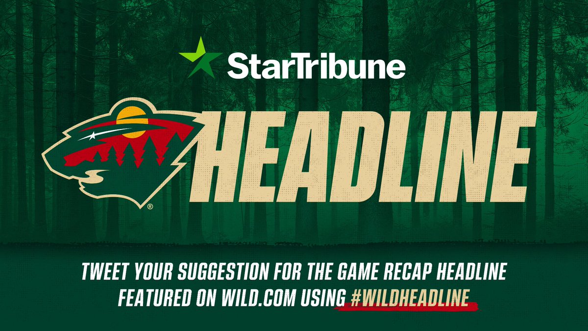 Minnesota Wild @mnwild