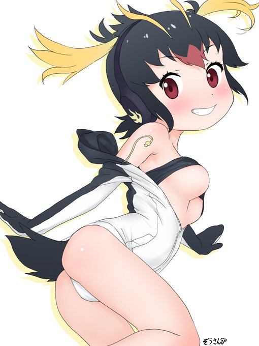 ※微エロ注意
#けものフレンズ 
過去絵
はだけるイワビー❣️ 