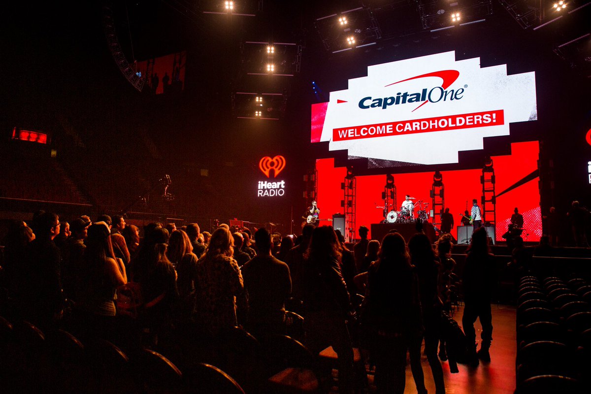 #iHeartALT was wild! Kicked it off meeting @CapitalOne cardholders and gave them access to our sound check. Stoked to share the stage with so many awesome musicians tonight. #CapitalOnePartner