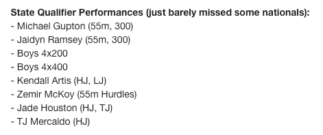 ramsxct's tweet image. Congrats to the following Ram Athletes for Qualifying for States @ JDL on Friday!