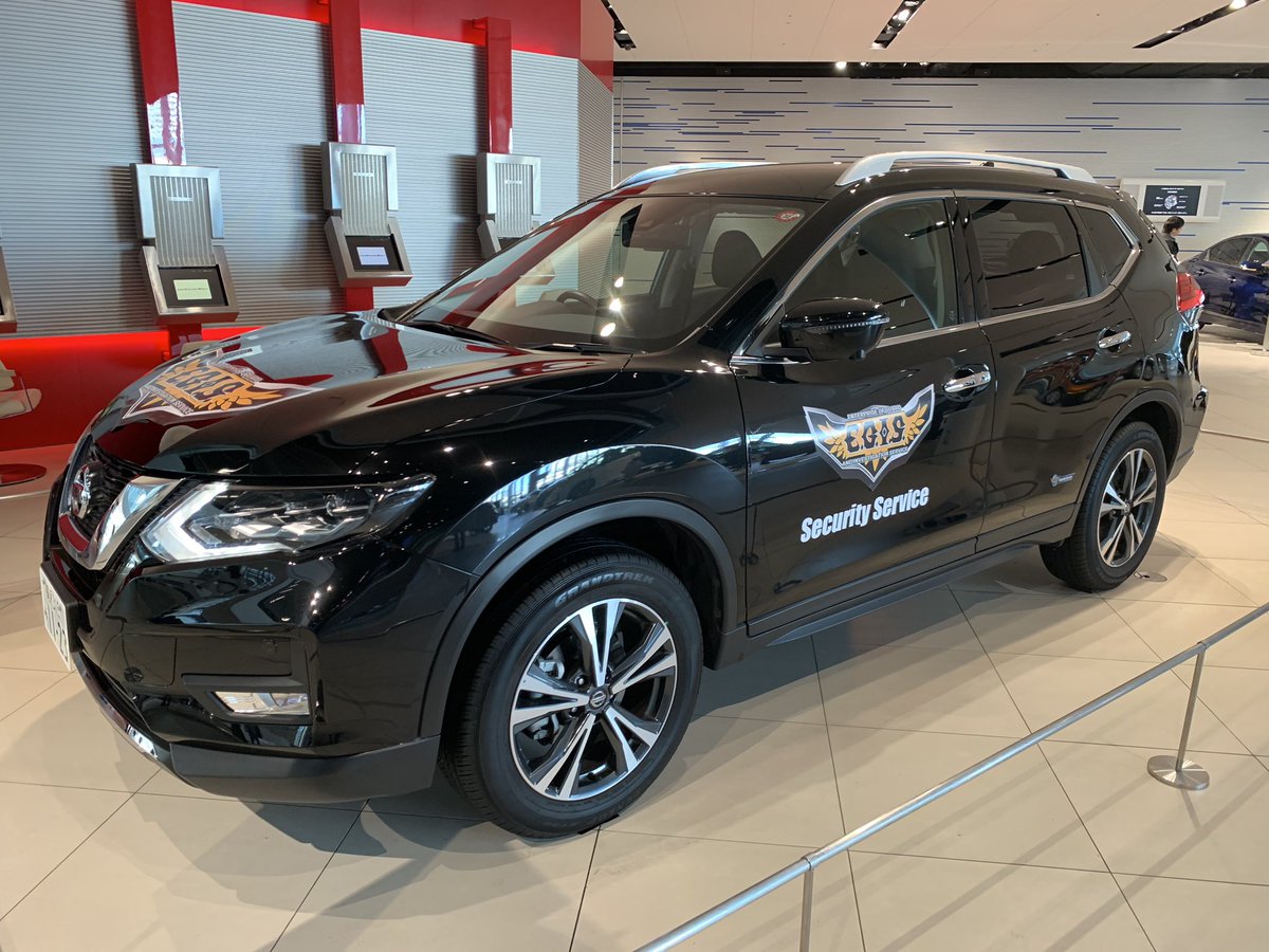 Twitter पर こうじ Figcolle ウルトラマンタイガ劇中車 警備組織e G I S 警備車 日産 エクストレイル xi 4wd