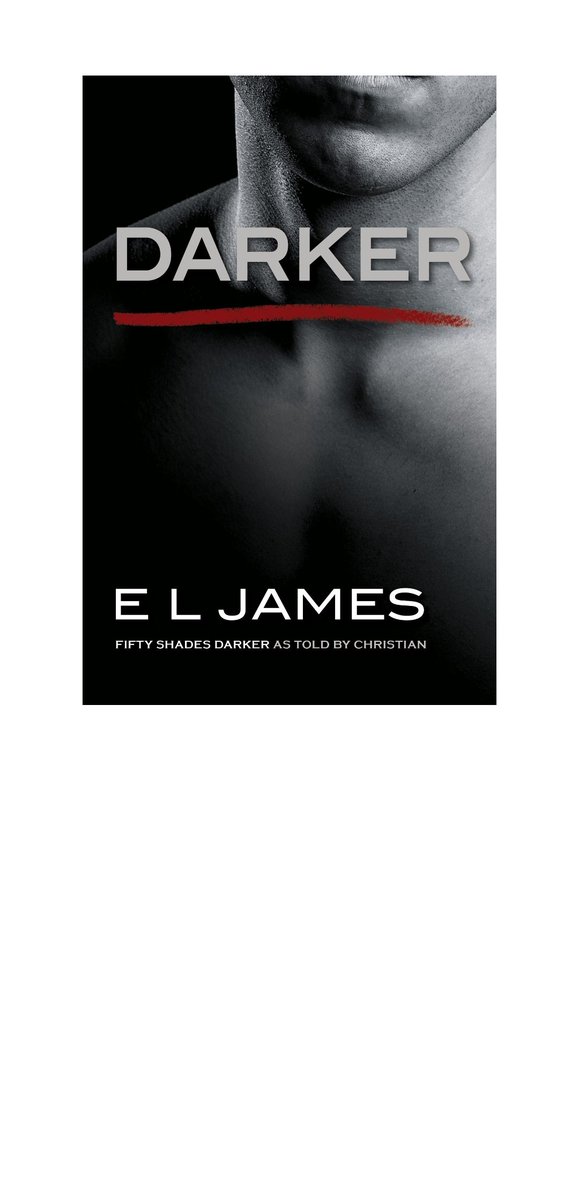 I also finished this book tonight (I got so much reading done today!). Every now and then you need a guilty pleasure read and this one delivered Darker by EL James 