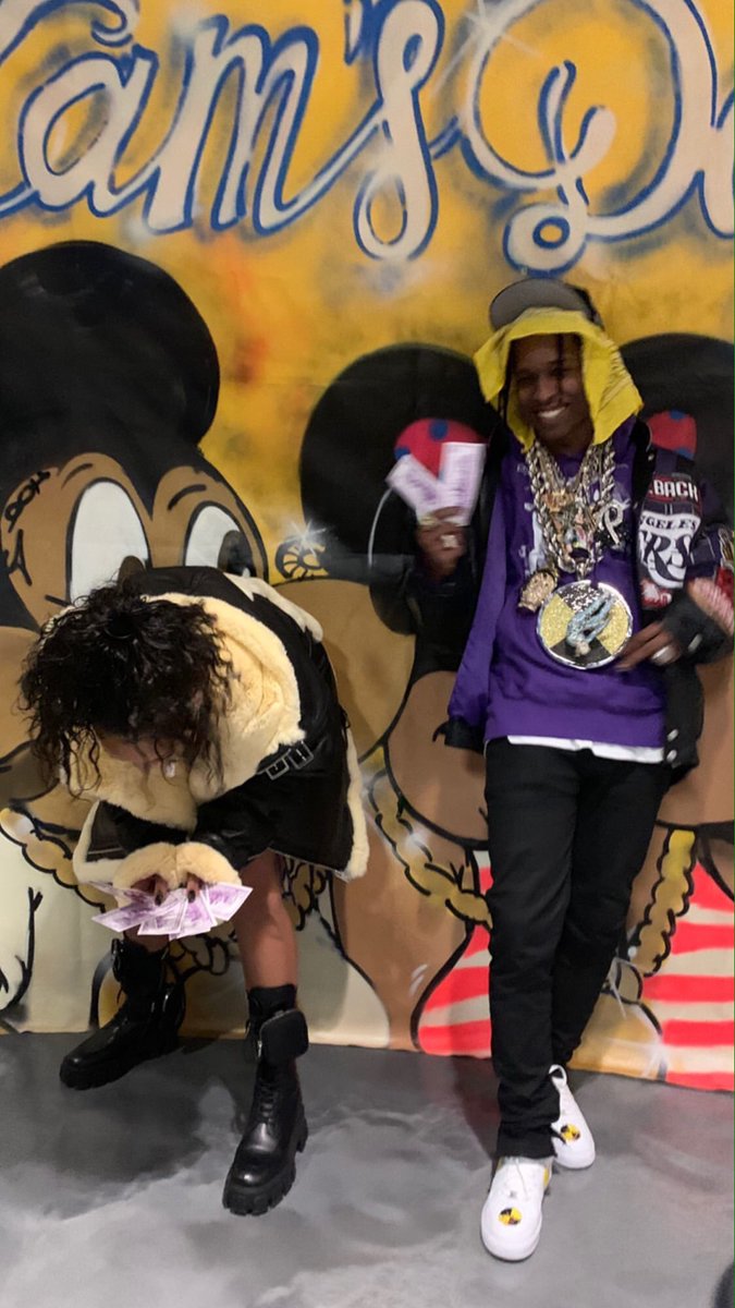 Rihanna spotted with A$AP Rocky at #YAMSDAY in NY following break