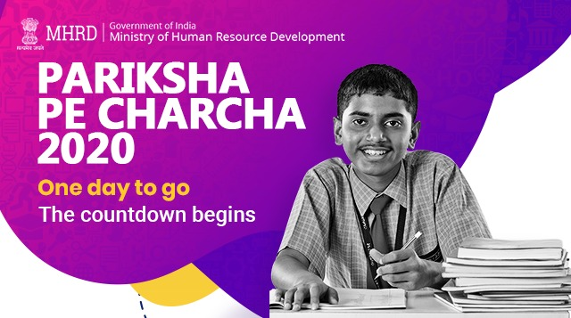 EduMinOfIndia's tweet image. Students, only ONE day to go for the momentous event of this year, #ParikshaPeCharcha2020! 

Tell us how excited you are in the comments below. 
The countdown begins! 
#PPC2020 

@PMOIndia @narendramodi @DrRPNishank @PIB_India @mygovindia @DDNational @transformIndia