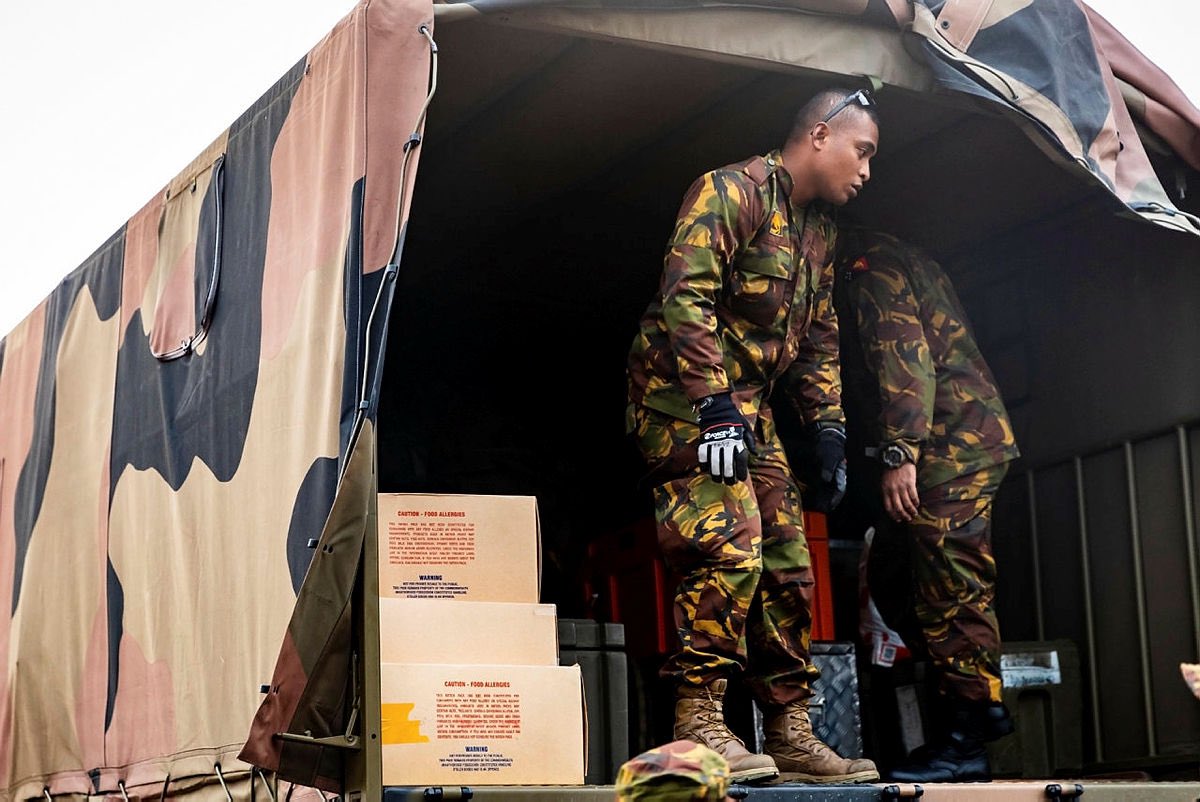 Tenk yu tru! 100 Papua New Guinea Defence Force personnel - mostly engineers - have arrived in Swifts Creek, Victoria to support the ADF as part of #OpBushfireAssist

Thank you for your friendship and assistance 🇵🇬🇦🇺