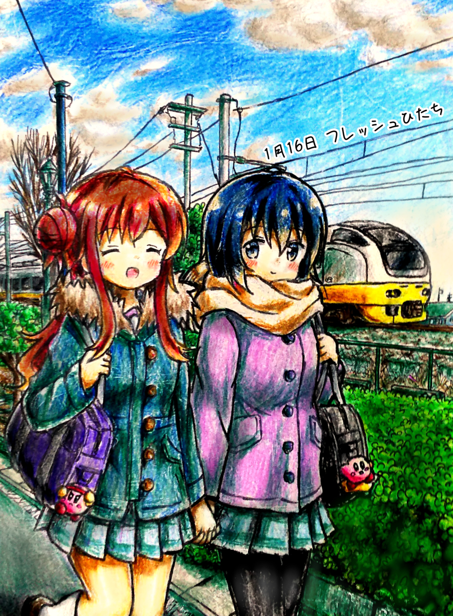 マリヘイホー 1月13日 19日イラストまとめ1 クロスオーバー 星のカービィ フレッシュひたち きんいろモザイク ドラえもん ポケットモンスター まちカドまぞく マグカルゴ ひみつ道具 E653系 T Co Txvkfgh5gk T Co Ufrdo0nxmc