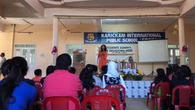 KehkashanBasu's tweet photo. #GreenHope at the 1st International Students' Summit of Religions in Kerala, India!
This summit gave a wonderful platform to #YOUTH to discuss s the problems faced by future generations & come up with solutions through various interactive sessions ! #LocalisingTheSDGs https://t.co/sFXX865qD0