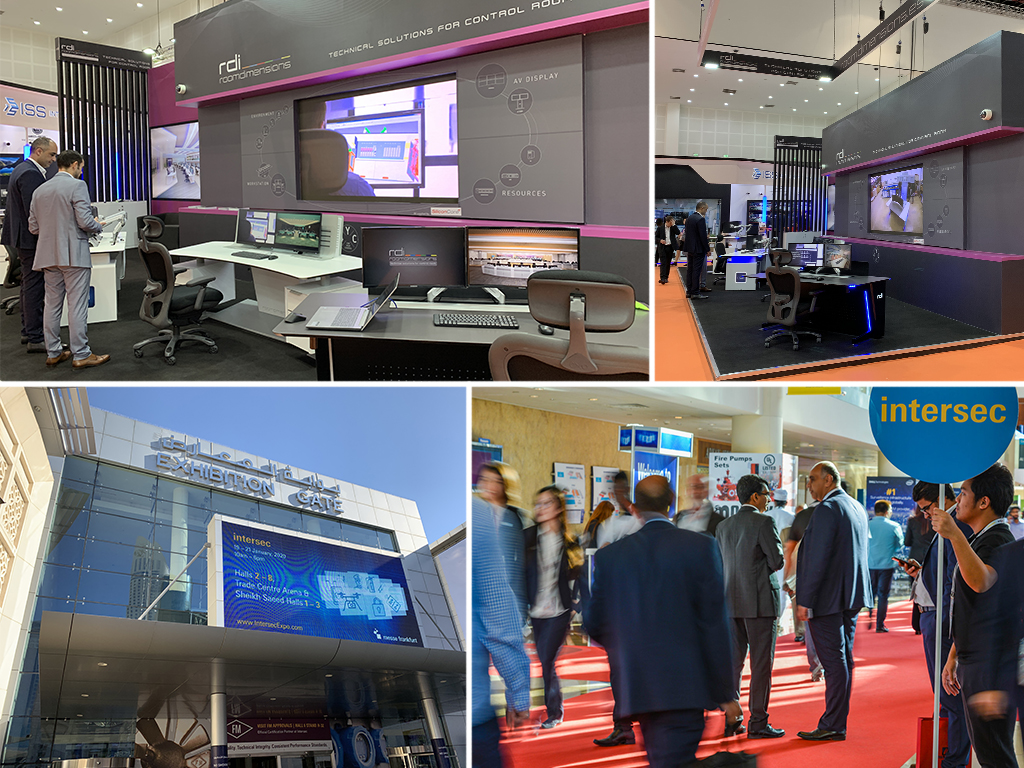 Roomdimensions's tweet photo. The show has just begun! We look forward to receiving your visit at booth SA F11, Sheikh Saeed ARENA Hall. #Intersecexpo #controlroom #controlconsole https://t.co/eW1xDqsVeM