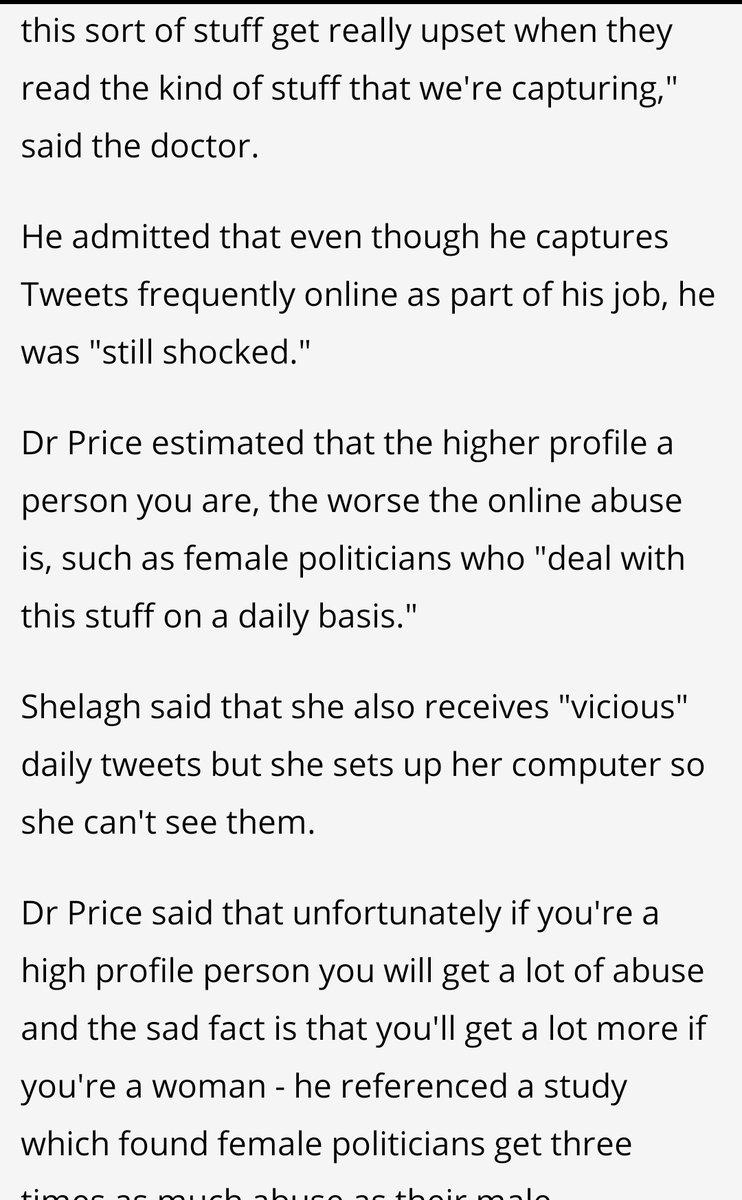 Exhibit 26:  #TwitterRacismMisogynyGateJournalism lecturer Dr John Price, whilst studying the immediate Twitterati response to the Sussex's announcement to step back found the some of the worst racism and misogyny he'd ever seen on this platform.  https://amp.lbc.co.uk/radio/presenters/shelagh-fogarty/tweets-of-abuse-against-meghan-markle-are-unreadab