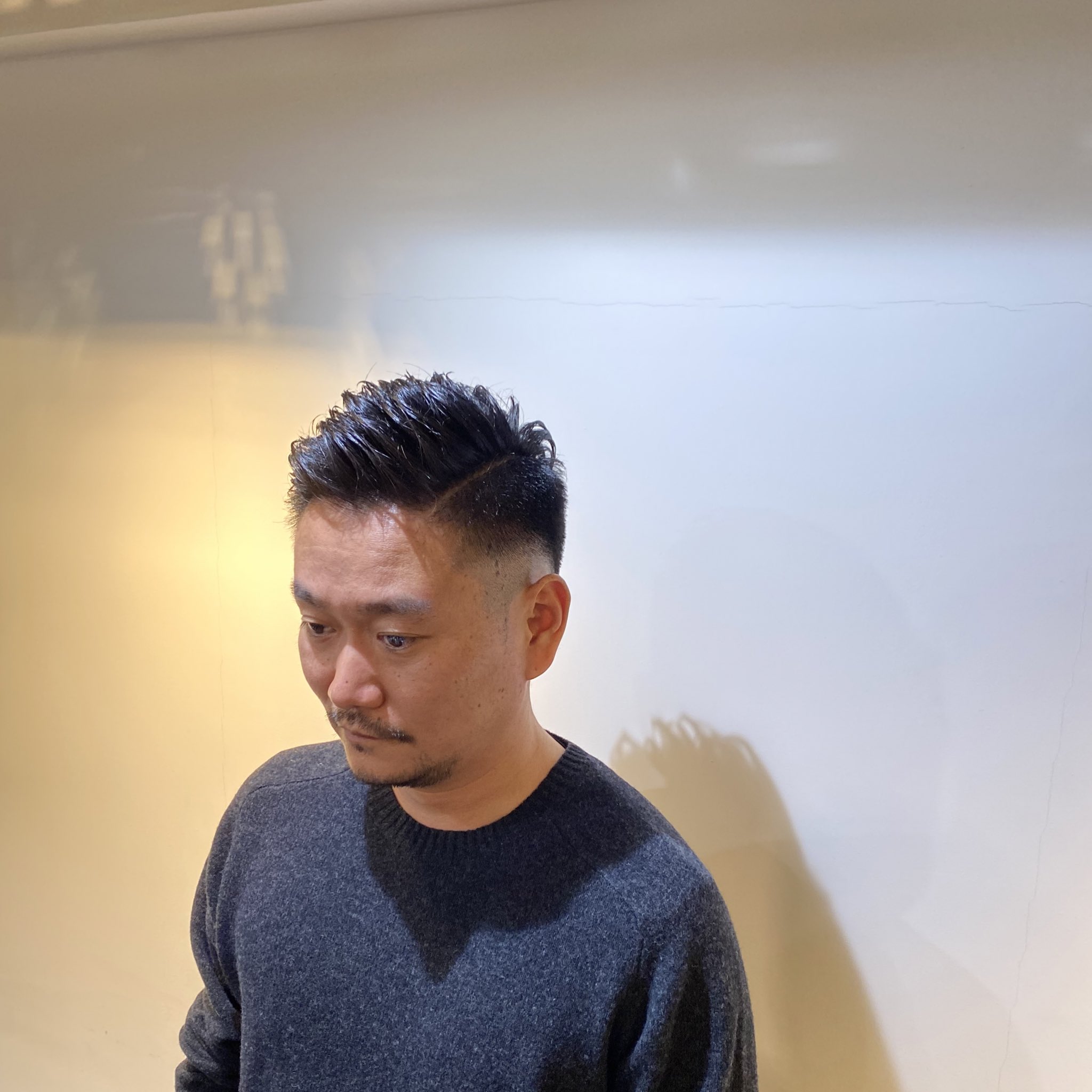 ট ইট র 會澤和磨 震災刈り パートライン Keencreativehair 自由が丘 自由が丘理容室 會澤和磨 パーマ ツーブロ フェード 外人風 刈り上げ ショートヘア ビジネススタイル ソフトモヒカン 就活ヘア マッシュ ショートボブ Tokyo