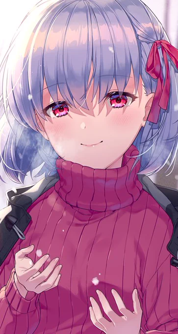 雪を見てご満悦なカーマちゃん
#FGO #カーマ 