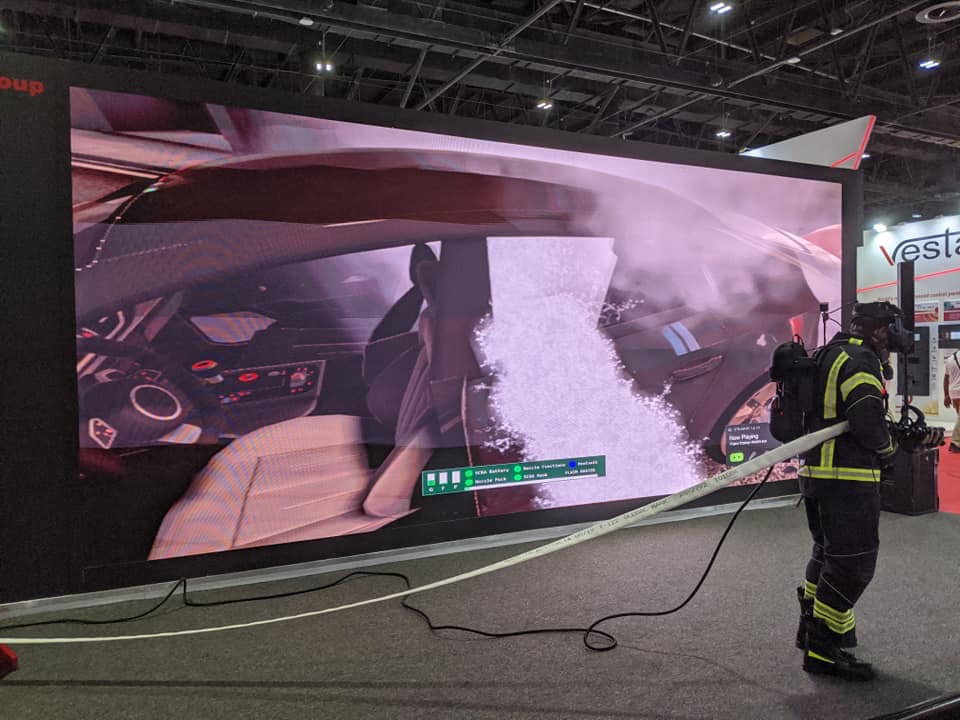 Excited to be showcasing our #VR #firefightertraining systems <a href="/IntersecExpo/">Intersec</a> in Dubai.  Thanks to <a href="/wsdarley/">W.S. Darley</a> and <a href="/CCG_ME/">Concorde-Corodex Group</a> for this great opportunity