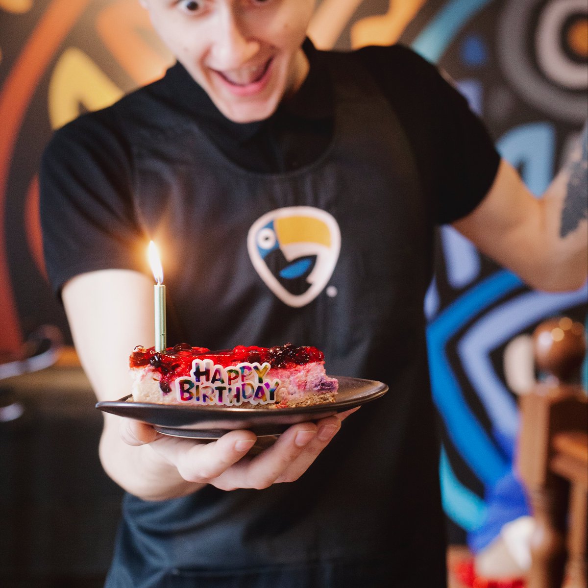 TucanoCoffee's tweet photo. Tucano Coffee Indonesia - today you are in the spotlight!
Happy Birthday, guys!🥳❤️ https://t.co/in8whYIkLV