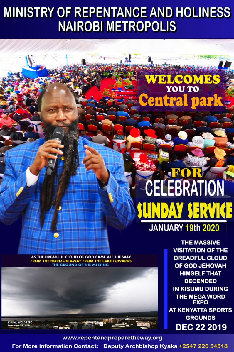 JohnOlaro's tweet photo. The Lord we worship is a living God when you call upon him he comes 

TODAY WE ALL GATHER IN DIFFERENT REGIONS NATIONALLY AND GLOBALLY TO CELEBRATE THE MIGHTY VISITATION OF JEHOVAH OUR.

all are welcomed in the name of the Lord. #GrandCelebrationService https://t.co/V2PJ4wvXCb