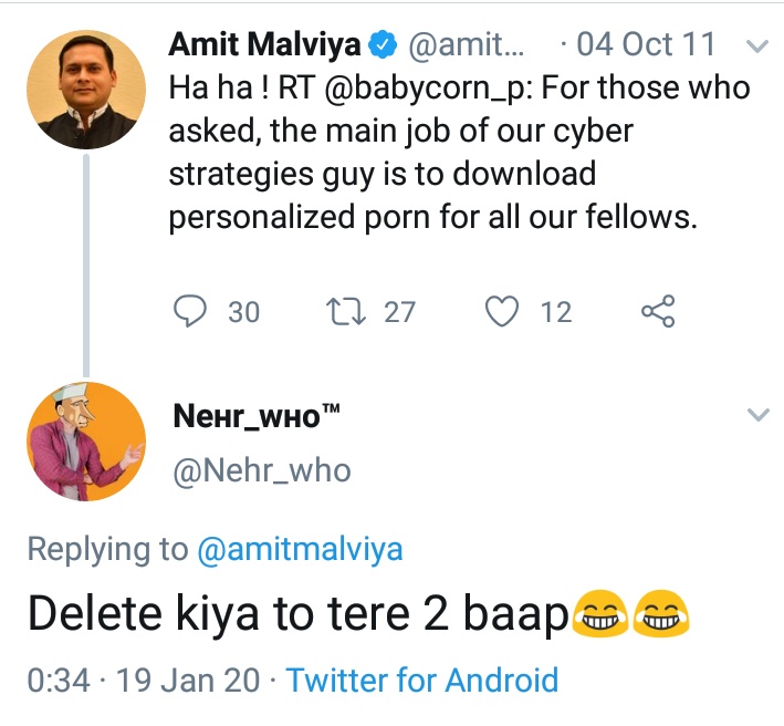 REHANSH99776839's tweet image. Amit Malviya Timeline before becoming BJP IT Cell Head 
.
.
.
.
.
See it below⏬

@nawi0018 @ArifSheikh_1999 @reanimatedshaf1 @RezwaanH