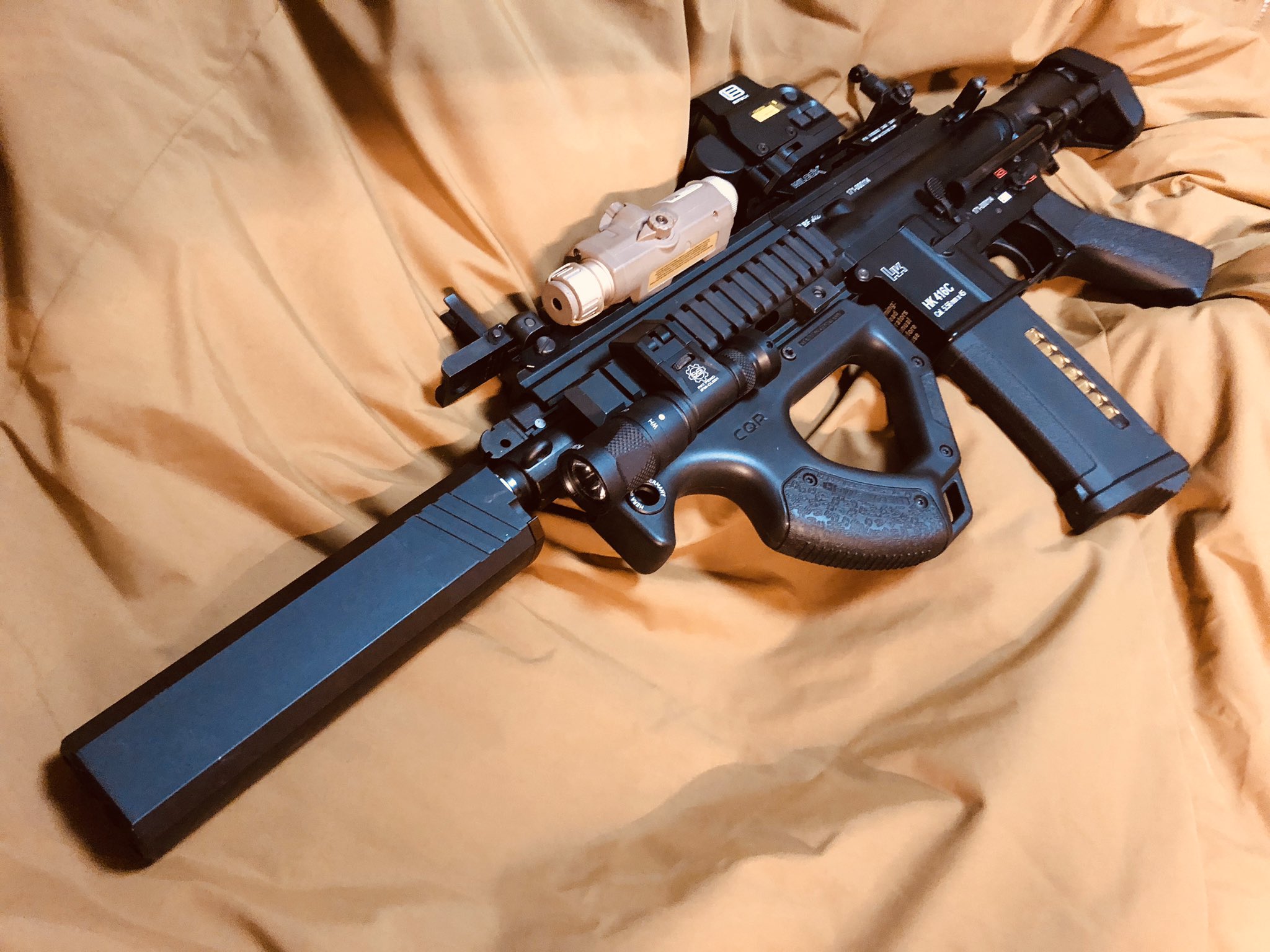 PJ@ в X: „416Cにライトとオスプレイサプレッサー付けたら PJ@ в X: „416Cにライトとオスプレイサプレッサー付けたら