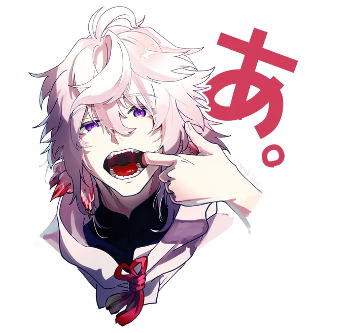 マーリンのお口の中描くのにハマってしまった 