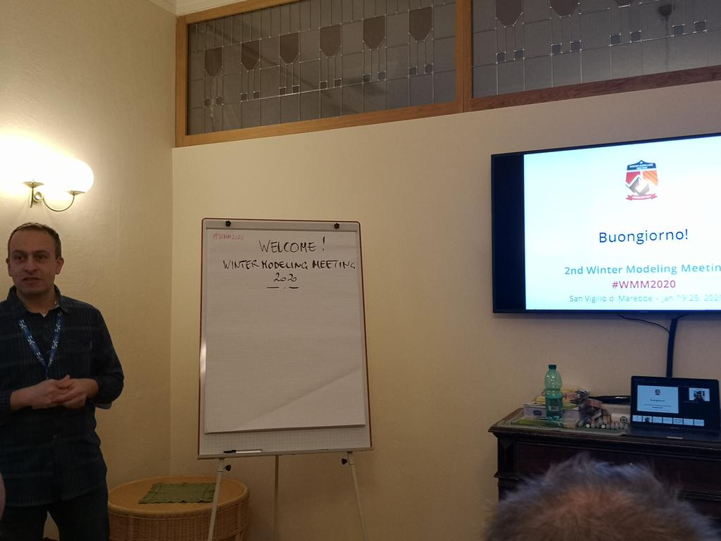 jmbruel's tweet photo. Antonio Bucchiarone is opening the #WMM20 https://t.co/JJtBdg608O